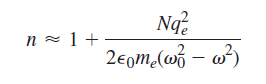 Ng. 2eom,(w3 – w) n = 1 + 