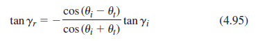 tan y, cos (0; – 0,) tan yi (4.95) cos (0; + 0,) 