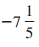 Convert each mixed number to an improper fraction.