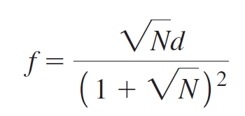 VNd f = 1 + VN)? 2 