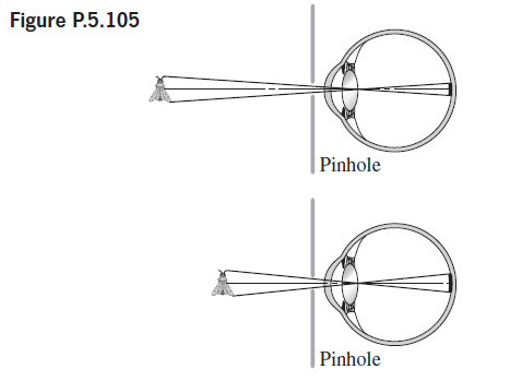 Figure P.5.105 |Pinhole | Pinhole 