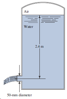 Air Water 2.4 m 50-mm diameter 