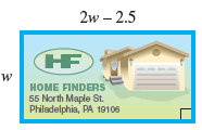 2w – 2.5 HOME FINDERS 55 North Maple St. Philadelphia, PA 19106 