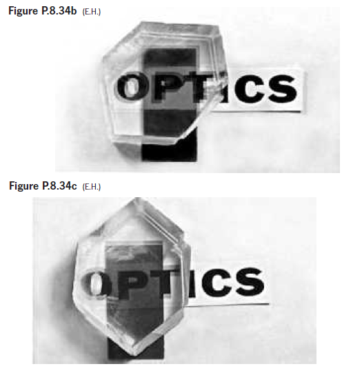 Figure P.8.34b (E.H.) OPTICS Figure P.8.34c (E.H.) OPTICS 
