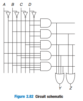А в сD Figure 2.82 Circuit schematic 