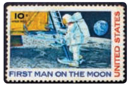 10 FIRST MAN ON THE MOON UNITED STATES 