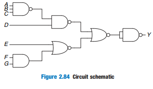 D-Y Figure 2.84 Circuit schematic 