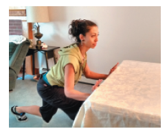 In Figure 1.15 we see Marie pushing horizontally on a table