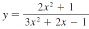 2x² + 1 y = Зx? + 2х — 1 