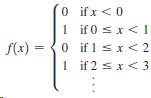 0 ifx <0 1 if0 sx<1 O if1sx<2 1 if 2 sx < 3 S(x) = 