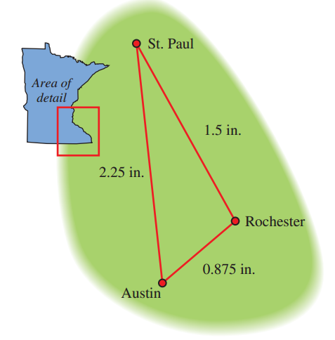 St. Paul Area of detail 1.5 in. 2.25 in. Rochester 0.875 in. Austin 
