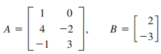 B = A = 4 -2 -3 3 3. 4. 