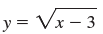 y = Vx – 3 х — 3 