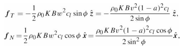 pOK Bu2(1 – a)²c ST =-K Bu q sino 2 2, 2 sin o oK Bu²(1 – a)²cj cos o SN=;P0K Bw²cj cos o f =- ø î: 2 sin? 