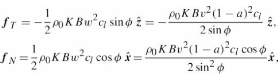 Sr=-K Bu°ci sinø 2 pOK Bu²(1 – a)²c , 2. 2 sin o FN=PoK Bw?cj cos o âf = poK Bv²(1 – a)²cj cos ê, 2 sin? o 