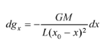 A uniform rod of mass M and length L lies