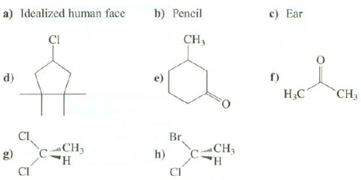 Indicate whether each of these objects or molecules has a