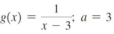 g(x) a = 3 х 
