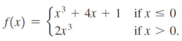 х3 + 4х + 1 if x < 0 F(х) (2r³ 2к3 if x > 0. 