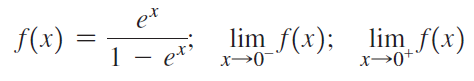 f(x) et lim f(x); limf(x) х>0- 1 - ets х>0+* 