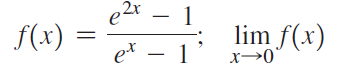 f(x) : lim f(x) x→0' et 