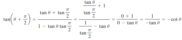 tan 0 TT tan 0 + tan tan n(a -) - tan 0 + -cot 0 2 0 - tan 0 -tan 0 tan 0 tan tan 0 tan 2 티2 
