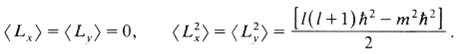 [1(1+1)A² – m²h²] 2 (L;) = (L;) : |(L,) = (L,) = 0, 