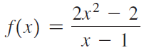 2x2 – 2 х — 1 f(x) : 