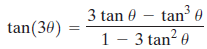 3 tan 0 – tan 0 1 - 3 tan? 0 tan(30) 