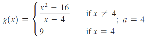 .2 16 if x + 4 8(x) ; a = 4| if x = 4 9. 