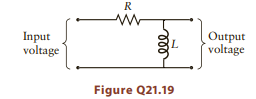 Input Output voltage voltage Figure Q21.19 