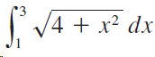 3 /4 + x² dx 