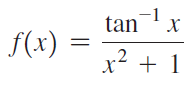 -1 tanx f(x) : .2 