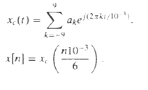 Suppose xc(t) is a periodic continuous-time signal with period