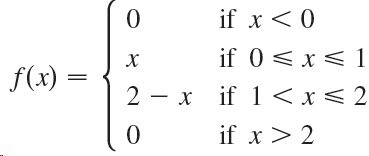 if x <0 if 0<x < 1 f(x) = if 1< x< 2 if x > 2 V/ 