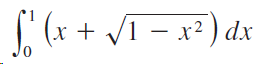 C (r + VI - x² ) dx 0. 