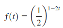 1-21 f(t) = 