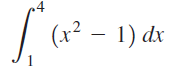 Г - п aк | (x² – 1) dx 