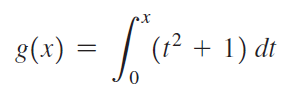 (1² + 1) dt 8(x) = 