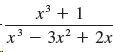 Write out the form of the partial fraction decomposition of