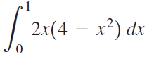 2x(4 — х?) dx 