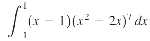 (x – 1)(x² – 2 2x)' dx 