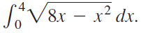 SV8r – x² dx. '8х — х2 dx. 