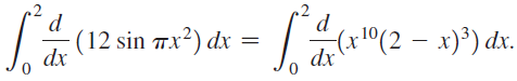 La(2 – x)*) dx. :(12 sin 7x²) dx dx 