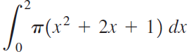 7 (x? + 2х + 1) dx TT 