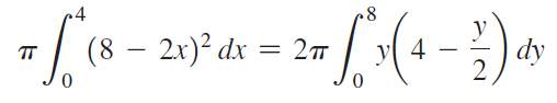 dy (8 – 2x)² dx = 2m TT 