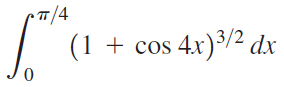 T/4 (1 + cos 4x)/² dx 