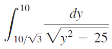 Evaluate the following definite integrals.