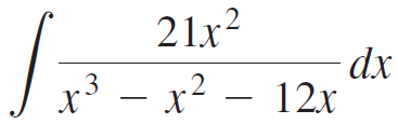 .2 21x- x³ – x² – 12x .3 