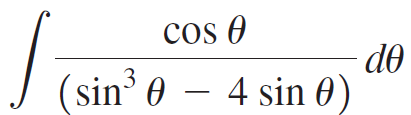 cos O J (sin³ 0 – 4 sin 0) 